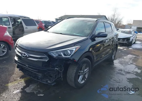 2017 Hyundai Santa Fe Sport 2.4L z USA, uszkodzony, nr VIN 5NMZU3LB9HH050837